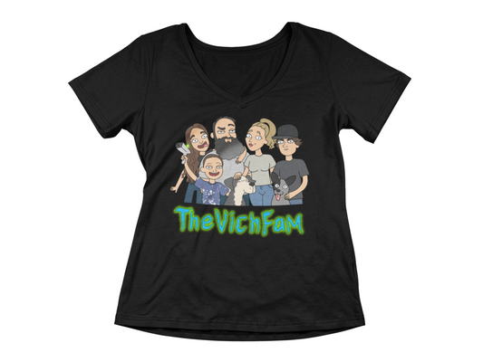 The Vich Fam V Neck